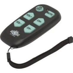 Continu-Us Big Button Tv Remote Control (Black)
