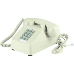 Aegis Scitec Single Line Telephone, Ash Color