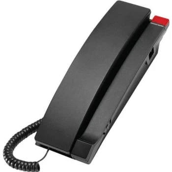 Vtech Contemporary 1-Line Corded Trimstyle Phone Matte Black