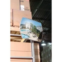 See All Industries 18 X 12 In Outdoor Acrylic Convex Mirror