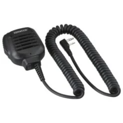 Kenwood Heavy-Duty Speaker Microphone 2-Pin Connector W/ Built In 2.5 Mm Audio Jack